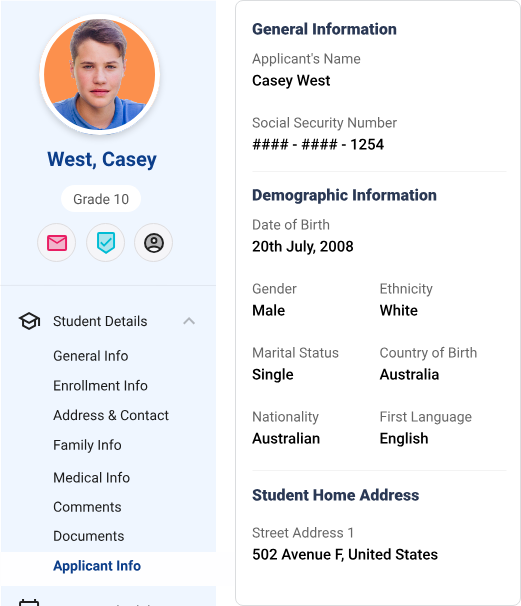 Smooth Transition from Applicant to Student