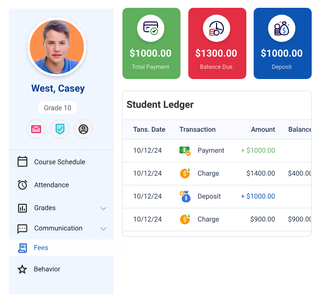 Student Fees Management